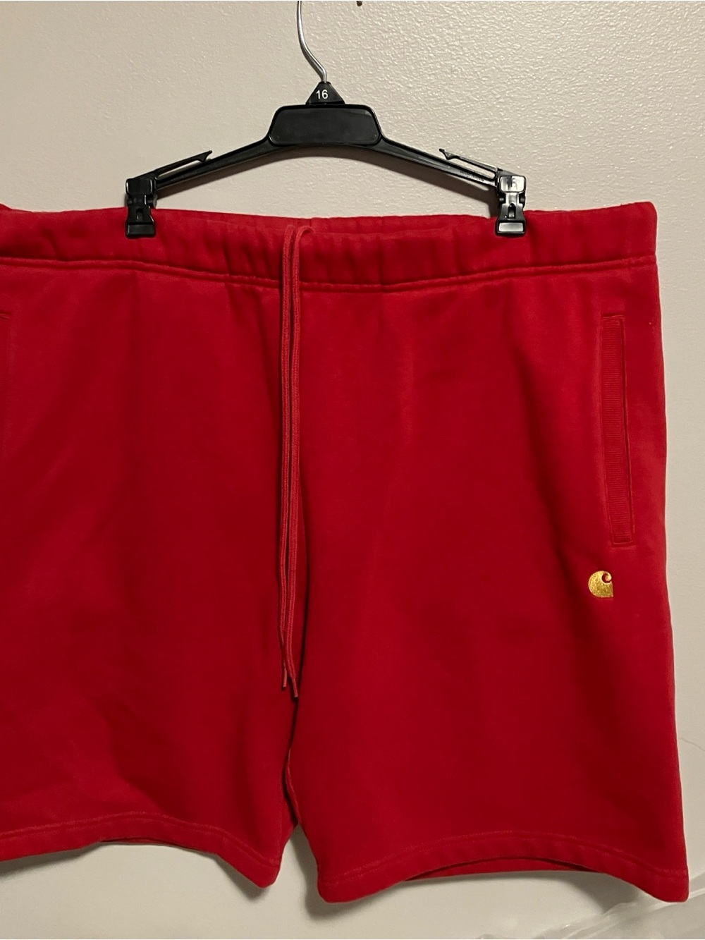 Carhartt WIP chase sweats cornel gold colorway size xxl